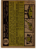 Ron Santo 1961 Topps Baseball Card #35