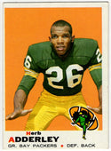 Herb Adderley 1969 Topps #255 Card