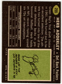 Herb Adderley 1969 Topps #255 Card