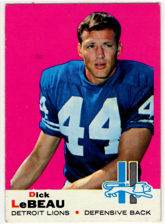 Dick LeBeau 1969 Topps Card #76