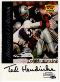 Ted Hendricks 1999 Fleer Greats Of The Game Autographed Card