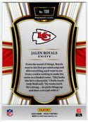 Jalen Royals 2025 Panini Select Premier Level Silver RC Card #108