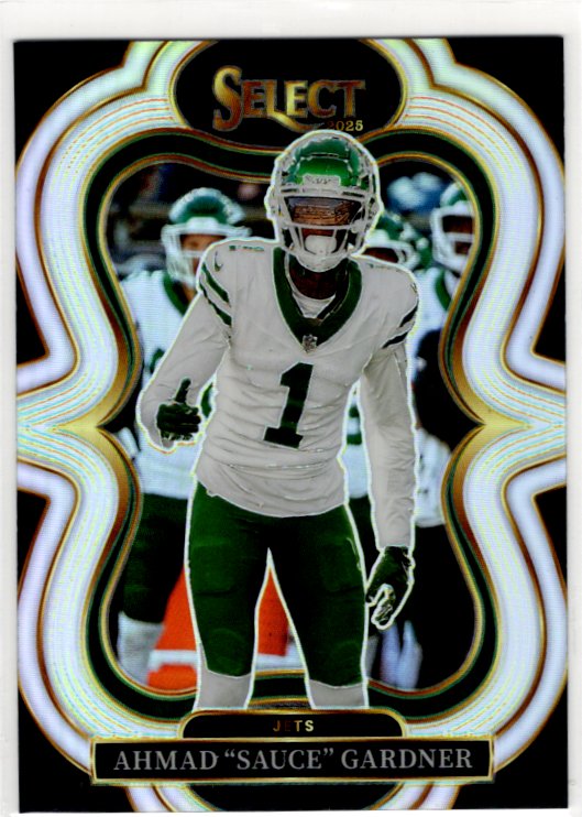 Ahmad Sauce Gardner 2025 Panini Select Suite Level Silver Prizm Card #377