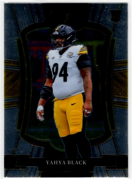 Yahya Black 2025 Panini Select Premier Level Silver Prizm Card #153