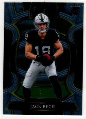Jack Bech 2025 Panini Select Concourse Silver Prizm RC Card #6