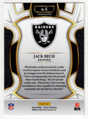 Jack Bech 2025 Panini Select Concourse Silver Prizm RC Card #6