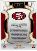 Jordan Watkins 2025 Panini Select Concourse Silver Prizm RC Card #18