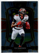 Tez Johnson 2025 Panini Select Premier Level RC Card #138