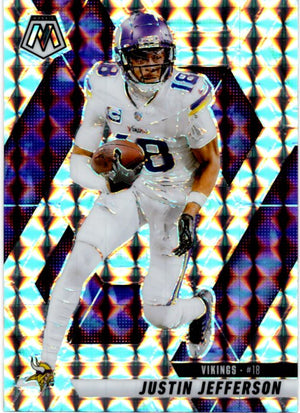 Justin Jefferson 2025 Panini Mosiac Prizm Card #19