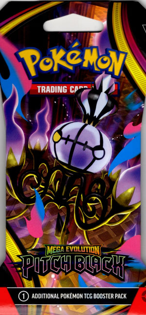 Pokemon Mega Evolution: Pitch Black Lampent Sleeved Booster Pack