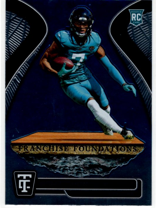 Brian Thomas Jr 2024 Panini Totally Certified Franchise Foundations RC Card #11