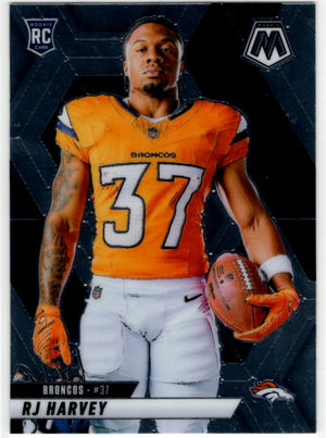 RJ Harvey 2025 Panini Mosiac RC Card #284