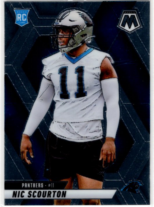 Nic Scourton 2025 Panini Mosiac RC Card #391