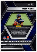 Jalen Milroe 2025 Panini Mosiac RC Card #322