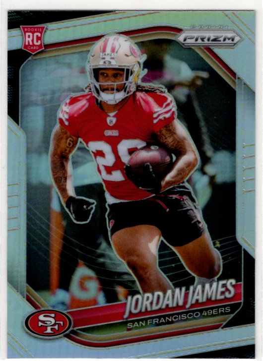 Jordan James 2025 Panini Prizm RC Card #323