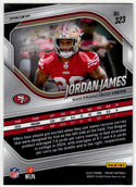 Jordan James 2025 Panini Prizm RC Card #323