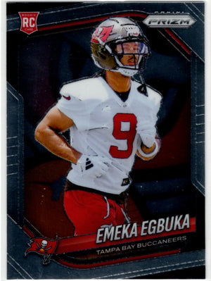 Emeka Egbuka 2025 Panini Prizm RC Card #351