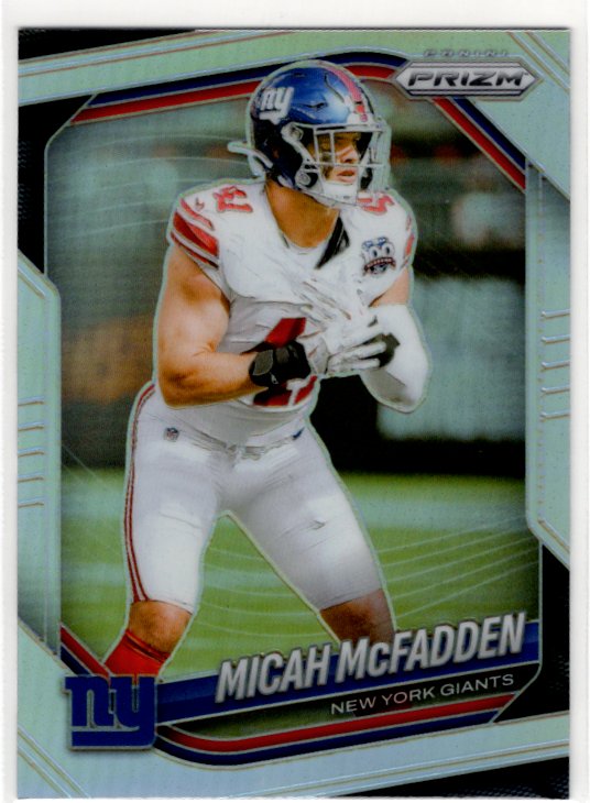 Micah McFadden 2025 Panini Prizm RC Card #95