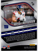 Micah McFadden 2025 Panini Prizm RC Card #95