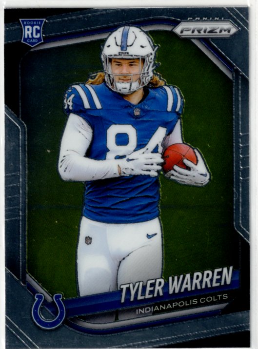 Tyler Warren 2025 Panini Prizm RC Card #339