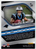 Tetairoa McMillan 2025 Panini Prizm RC Card #311
