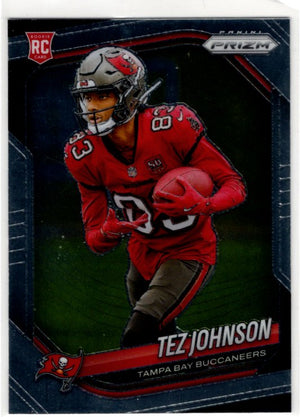 Tez Johnson 2025 Panini Prizm RC Card #381