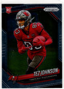 Tez Johnson 2025 Panini Prizm RC Card #381