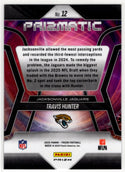 Travis Hunter 2025 Panini Prizmatic Prizm RC Card #12