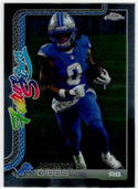 Jahmyr Gibbs 2025 Topps Chrome Future Stars Card #FS-10