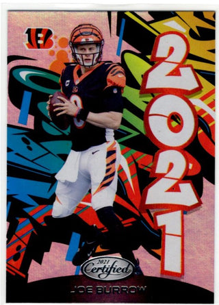 Joe Burrow 2021 Panini Certified #2021-3 Card