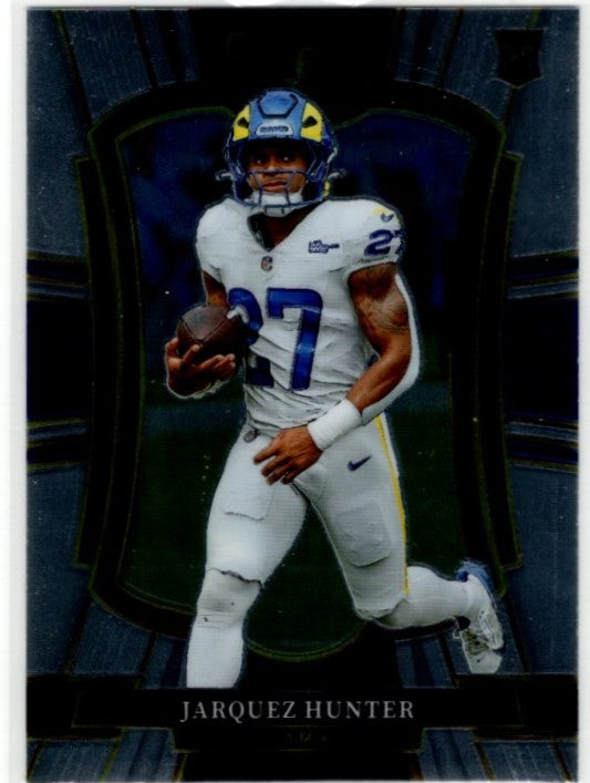 Jarquez Hunter 2025 Panini Select Premier Level RC Card #119