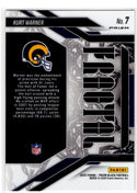 Kurt Warner 2025 Panini Prizm Black Fractal Card #7
