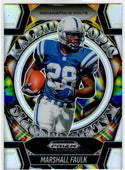 Marshall Faulk 2025 Panini Prizm Black Kaleidoscopic Card #13