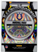 Marshall Faulk 2025 Panini Prizm Black Kaleidoscopic Card #13