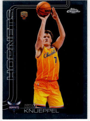 Kon Knueppel 2025/26 Topps Chrome Update RC Card #154