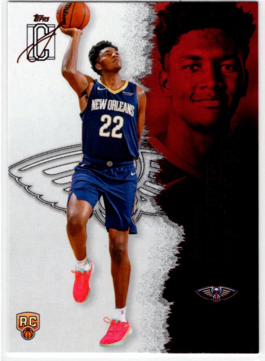 Derik Queen 2025/26 Topps Signature Class Round 1 Pick 13 RC Card #110