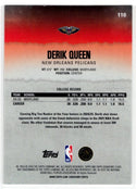Derik Queen 2025/26 Topps Signature Class Round 1 Pick 13 RC Card #110