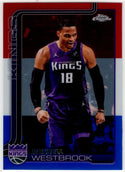 Russell Westbrook 2025/26 Topps Chrome Red White & Blue Update Card #84
