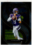 J.J. McCarthy 2024 Panini Select Premier Level RC Card #134