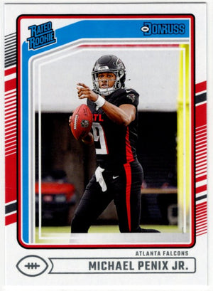 Michael Penix JR. 2024 Panini Donruss Rated Rookie Card #308