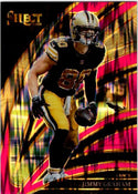 Jimmy Graham 2025 Panini Select Club Level Pink Shock Prizm Card #249