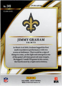 Jimmy Graham 2025 Panini Select Club Level Pink Shock Prizm Card #249