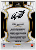 Kyle McCord 2025 Panini Select Concourse Pink Shock Prizm RC Card #91