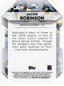 Jackie Robinson 2022 Topps Diamond Greats Die-Cut Card #DGDC-30