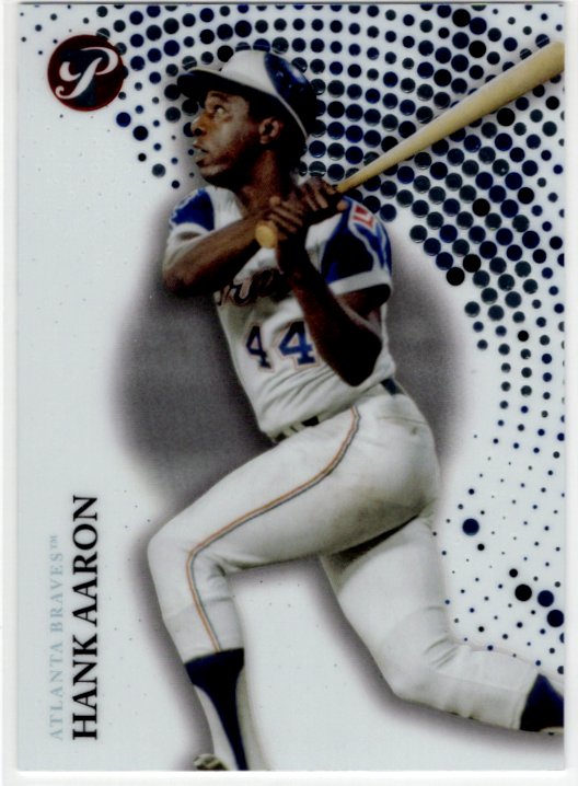 Hank Aaron 2022 Topps Pristine Card #200