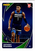 Anthony Edwards 2020-21 Panini NBA Sticker & Card RC #81
