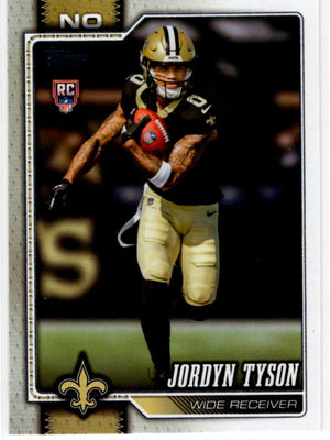 Jordyn Tyson 2026 Topps Flagship RC Card #320