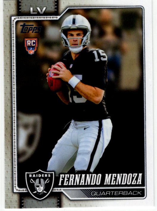 Fernando Mendoza 2026 Topps Flagship RC Card #301