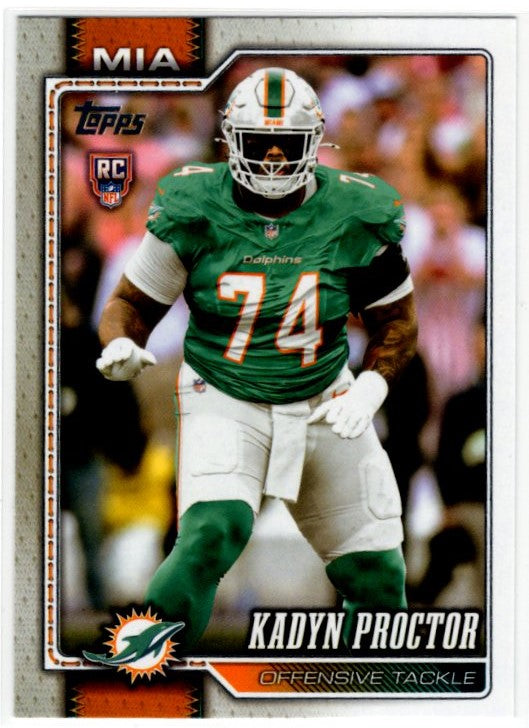 Kadyn Proctor 2026 Topps Flagship RC Card #353