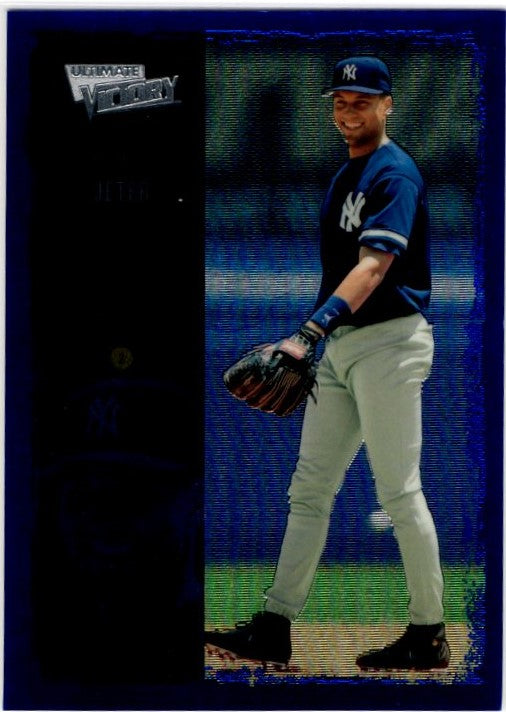 Derek Jeter 2000 Upper Deck Ultimate Victory Card #39